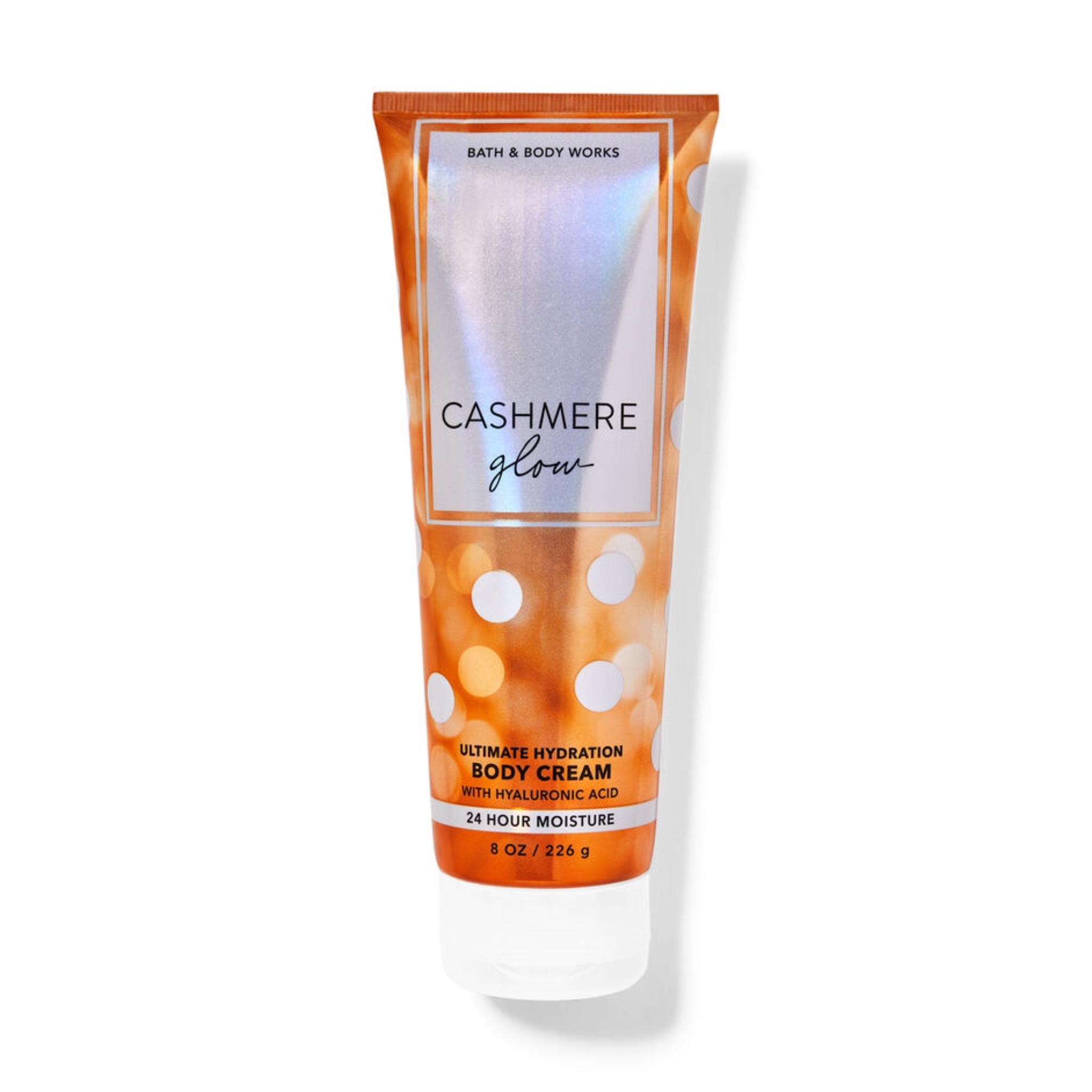کرم بدن فوق مرطوب‌کننده و معطر بث اند بادی کشمیر گلو حاوی شی باتر Bath & Body Works Cashmere Glow Ultimate Hydration Body Cream