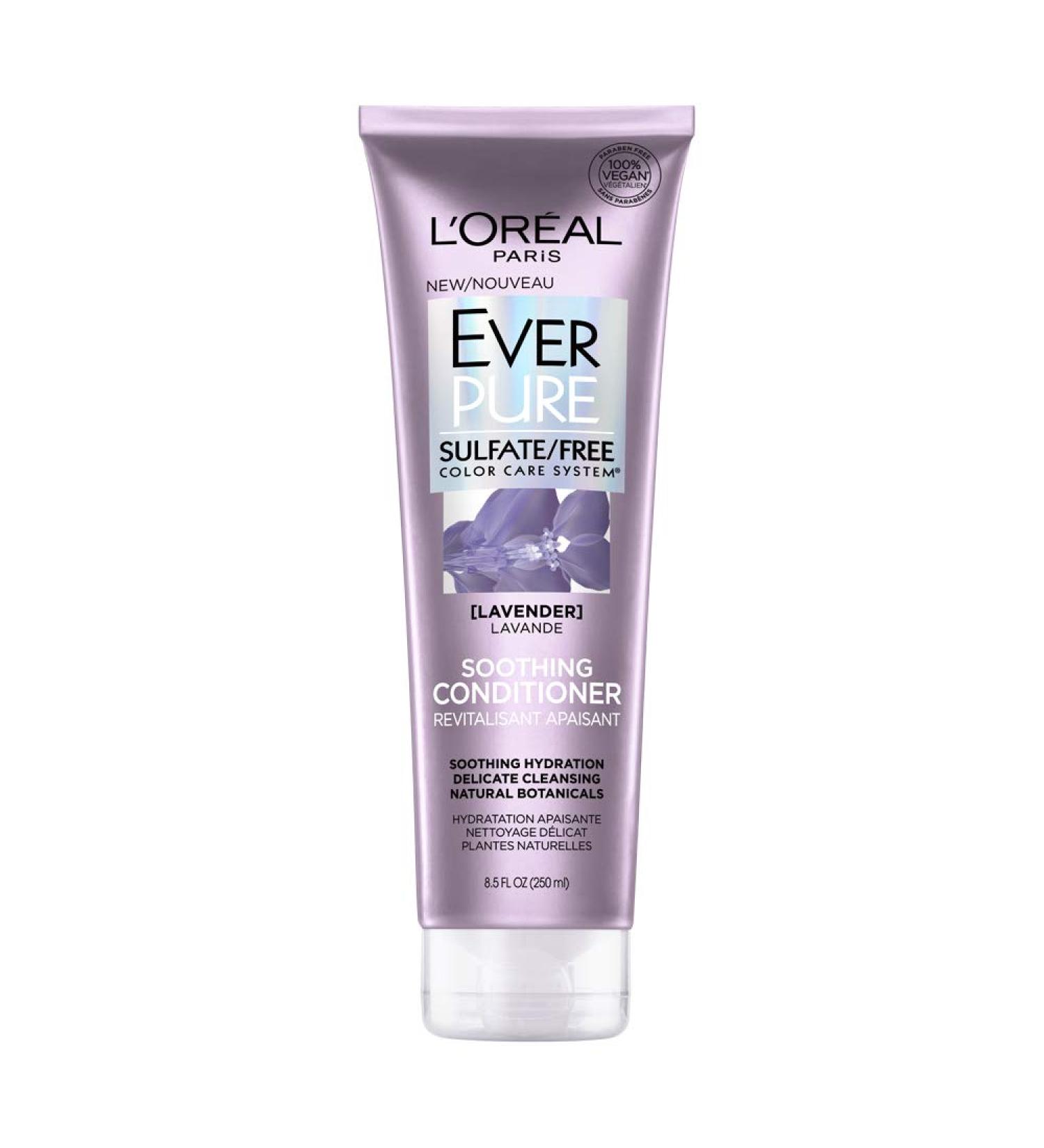 نرم‌کننده مو لورآل اور پیور لوندر بدون سولفات  L’Oreal EverPure Lavender Conditioner