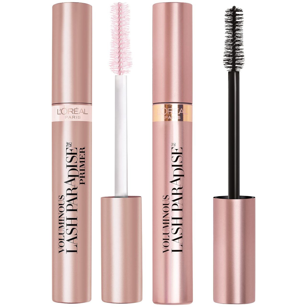ست دو عددی پرایمر و ریمل مژه لش پارادایس لورآل L'OREAL LASH PARADISE PRIMER