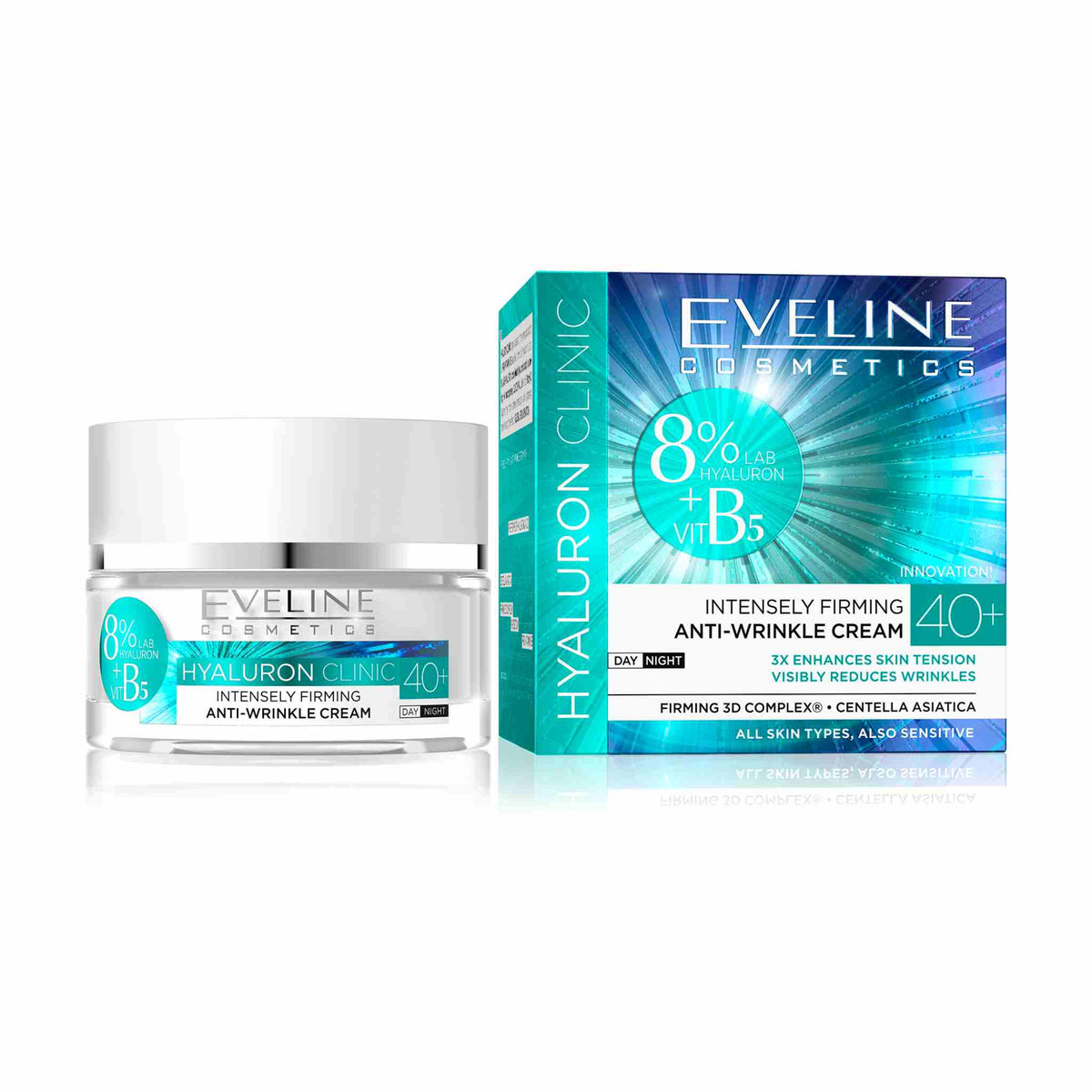 کرم هیلارونیک بی۵ اولاین +۴۰ EVELINE HYALURONIC B5