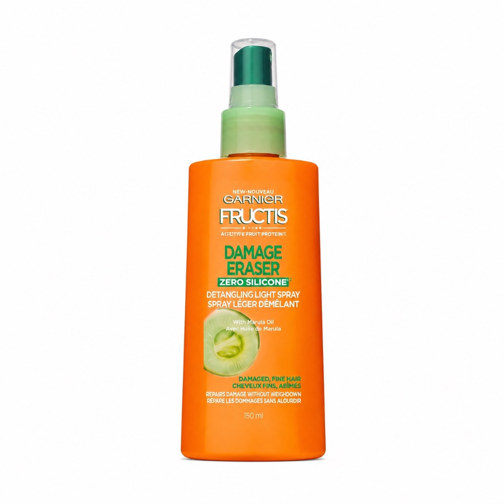 اسپری ترمیم مو‌های آسیب دیده گارنیه فروکتیس دمیج ایریزر Garnier Fructis Damage Eraser Zero Silicone: Hair Treatment for Damaged Hair