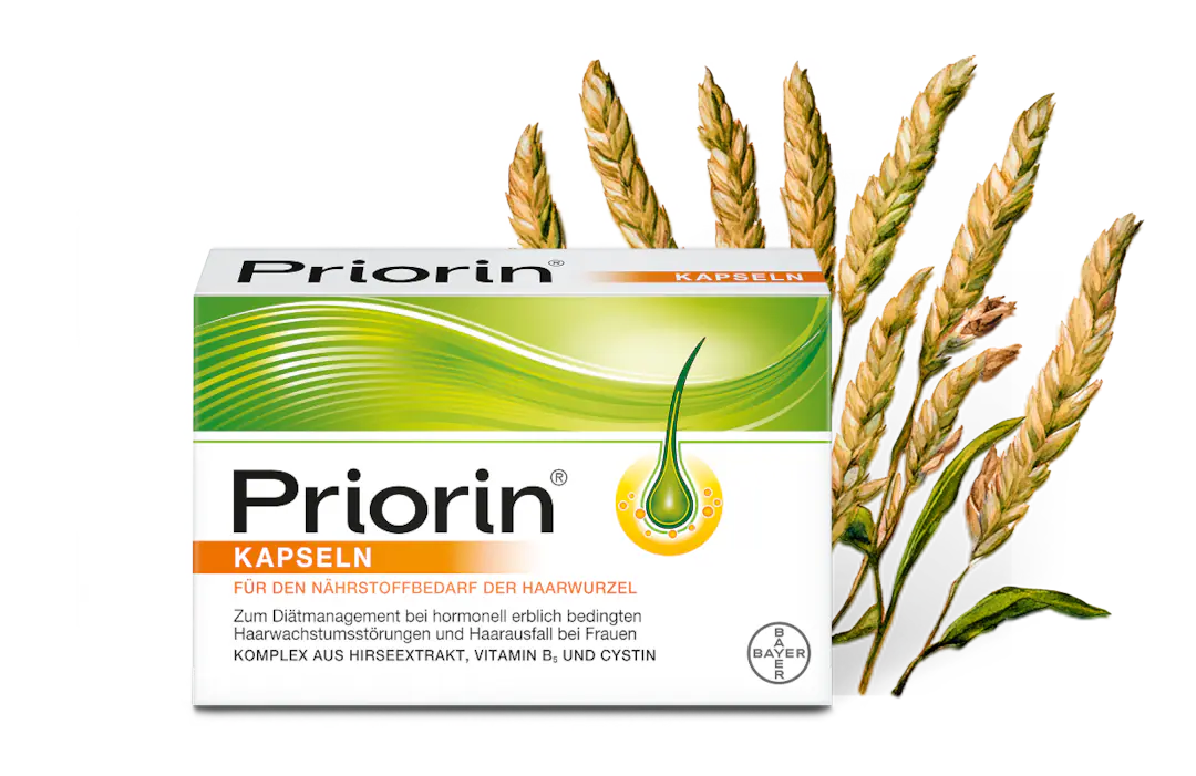 کپسول پریورین ضد ریزش و تقویت مو و ناخن خانمها Priorin Hair Loss Capsules