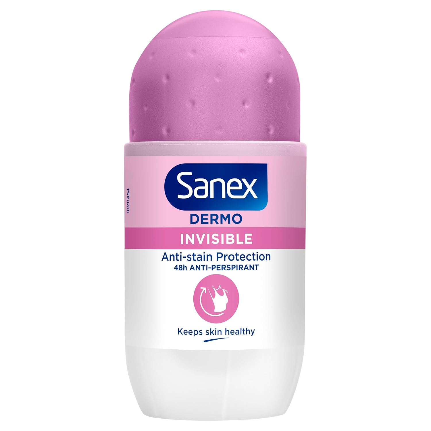 دئودورانت ضدتعریق ضدلک 48 ساعته درمو اینویزیبل سانکس Sanex Dermo Invisible Roll On Anti-Perspirant Deodorant