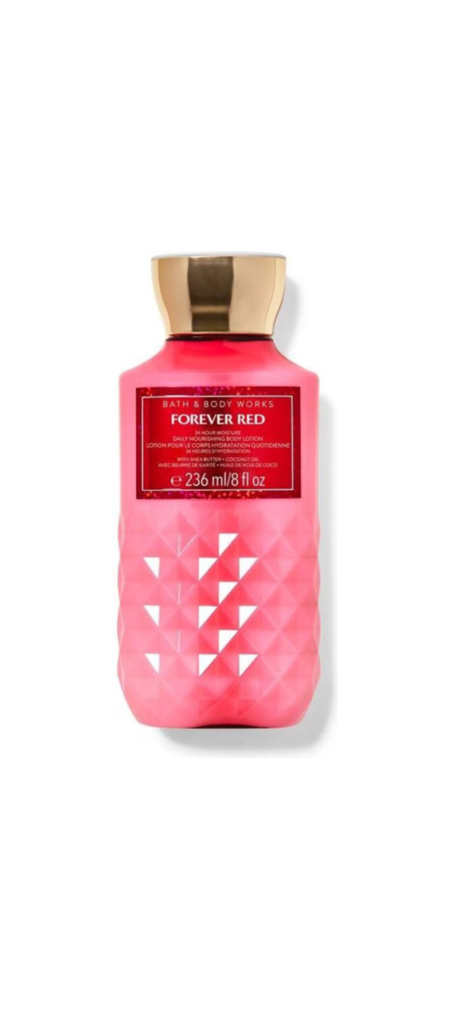لوسیون بدن بطری بث اند بادی ورکس فوراور رد  BATH & BODY Works  Body Lotion  Forever Red