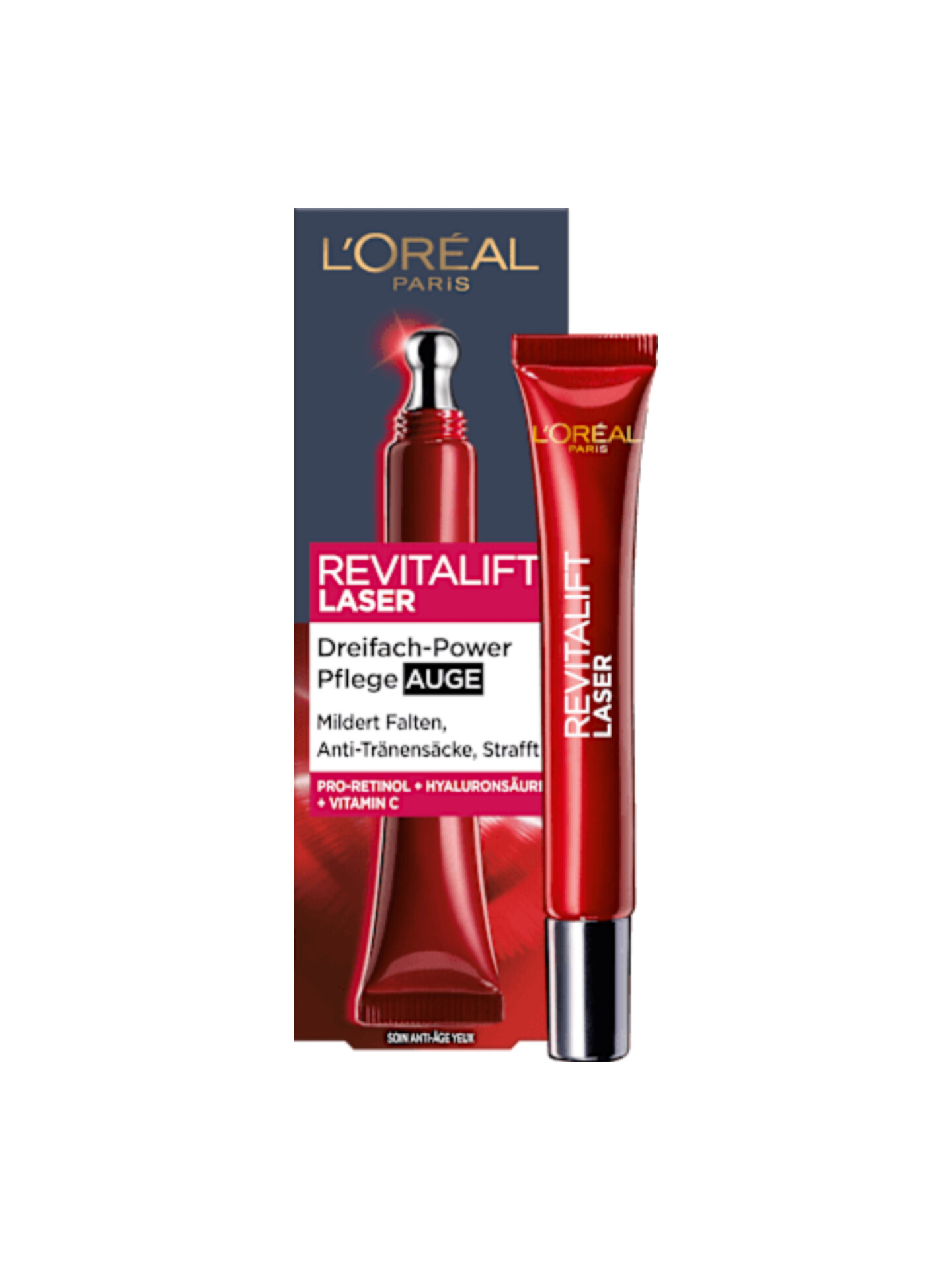کرم دورچشم لورآل لیزر رنیو L'ORÉAL Revitalift Laser Renew Eye Cream