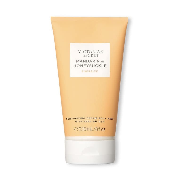 شامپو بدن کرمی ویکتوریا سیکرت با رایحه نارنگی ماندارین و پیچ امین الدوله Victoria's Secret Mandarin & Honeysuckle Moisturizing Cream Body Wash