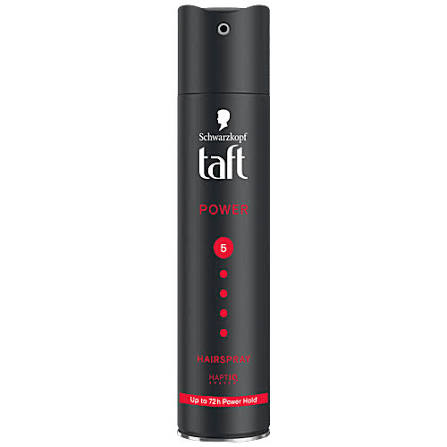 اسپری تافت مو شوارتسکف پاور ۵ با کافئین Schwarzkopf Taft Power 5 Hair Spray With Caffeine Formula