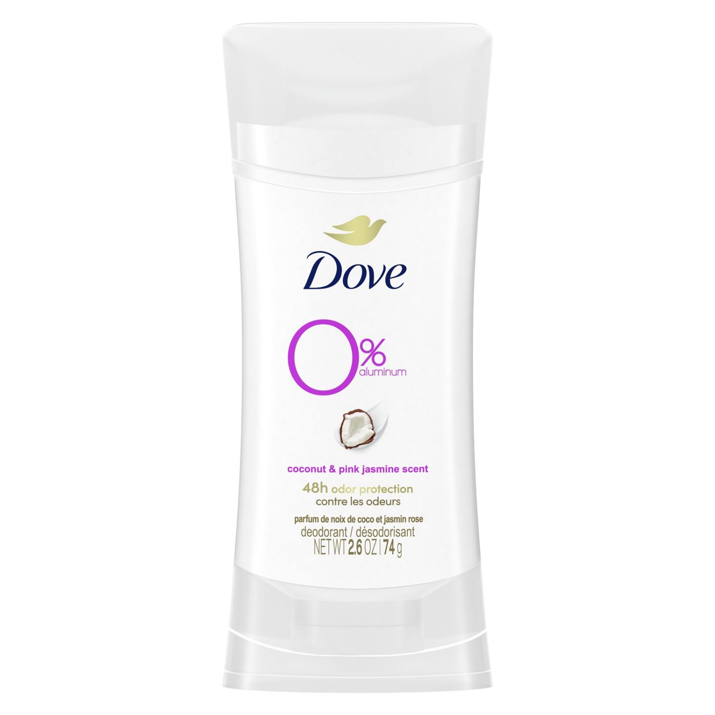 دئودورانت استیکی داو بدون آلومینیوم نارگیل و یاس صورتی DOVE Deodorant Stick Aluminum Free Coconut & Pink Jasmine