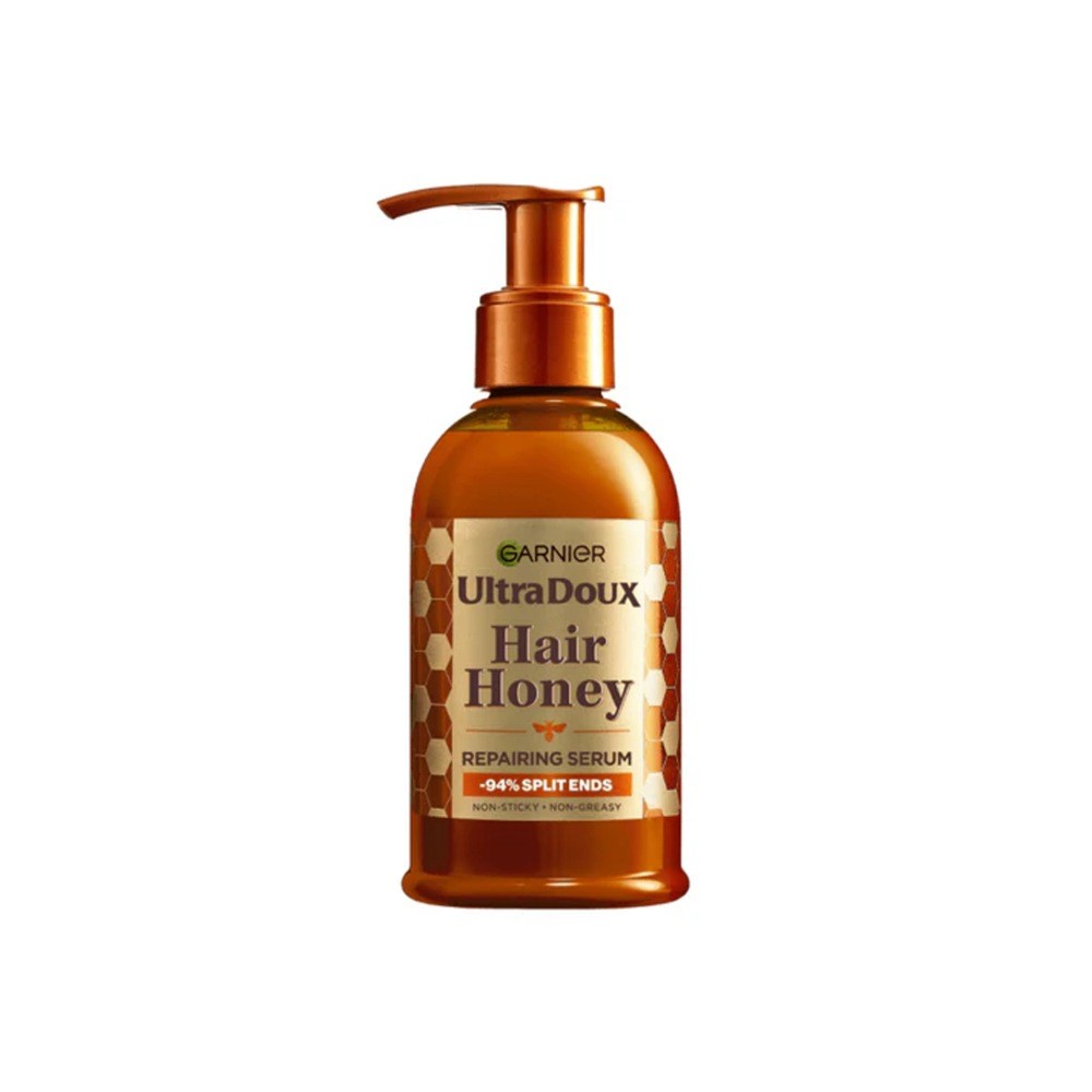 سرم مو عسل اقاقیا ضد موخوره و محافظ حرارت گارنیه Garnier Whole Blends Hair Honey Repairing Serum