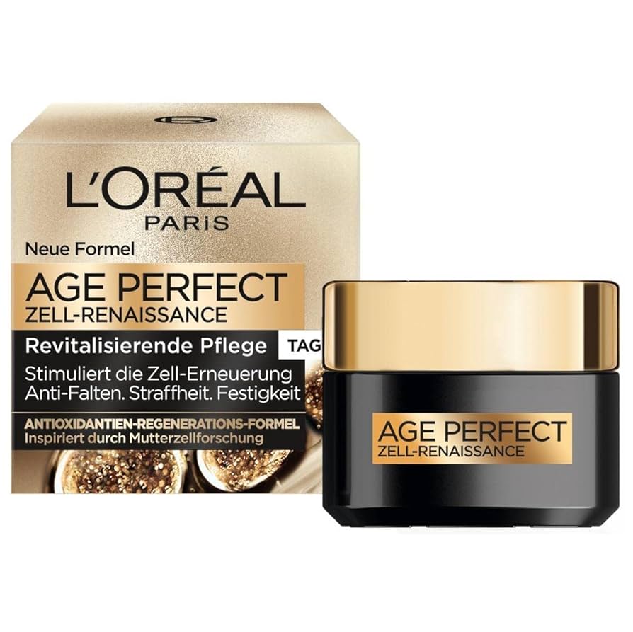 کرم روز ضدچروک و بازسازی‌کننده سلولی لورآل پاریس ایج پرفکت سل رنسانس L'Oréal Paris Age Perfect Cell-Renaissance Day Cream