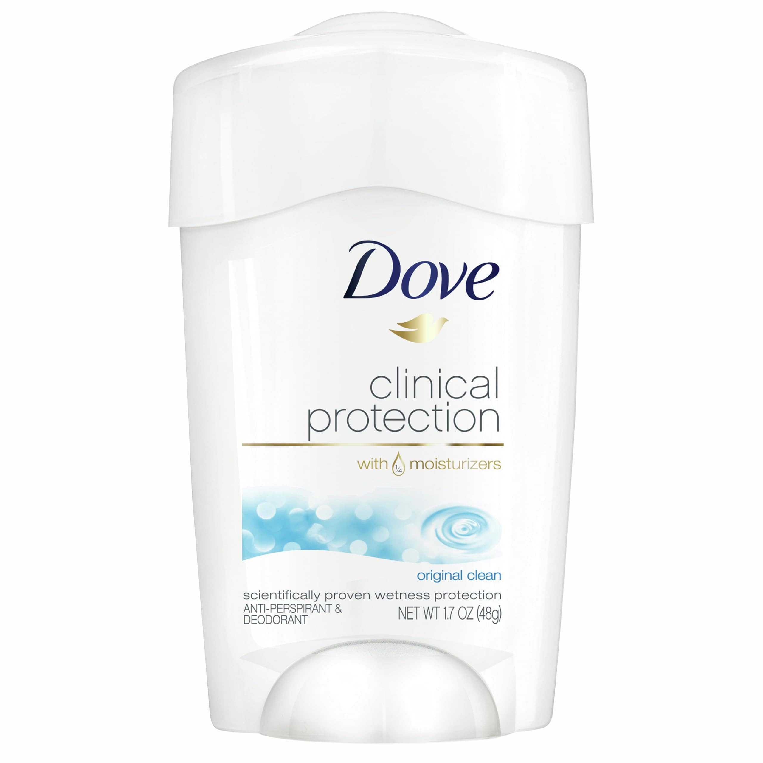دئودورانت ضدتعریق ضدحساسیت داو کلینیکال پروتکشن اوریجینال کلین Dove Clinical Protection Original Clean Antiperspirant Deodorant