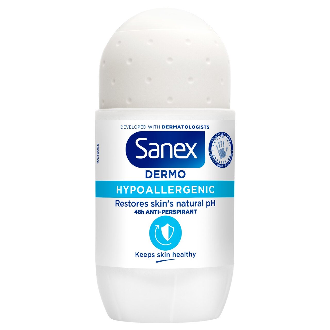 دئودورانت ضدتعریق ضدحساسیت 48 ساعته درمو هیپوآلرژنیک سانکس Sanex Dermo Hypoallergenic 48h Roll On Antiperspirant Deodorant
