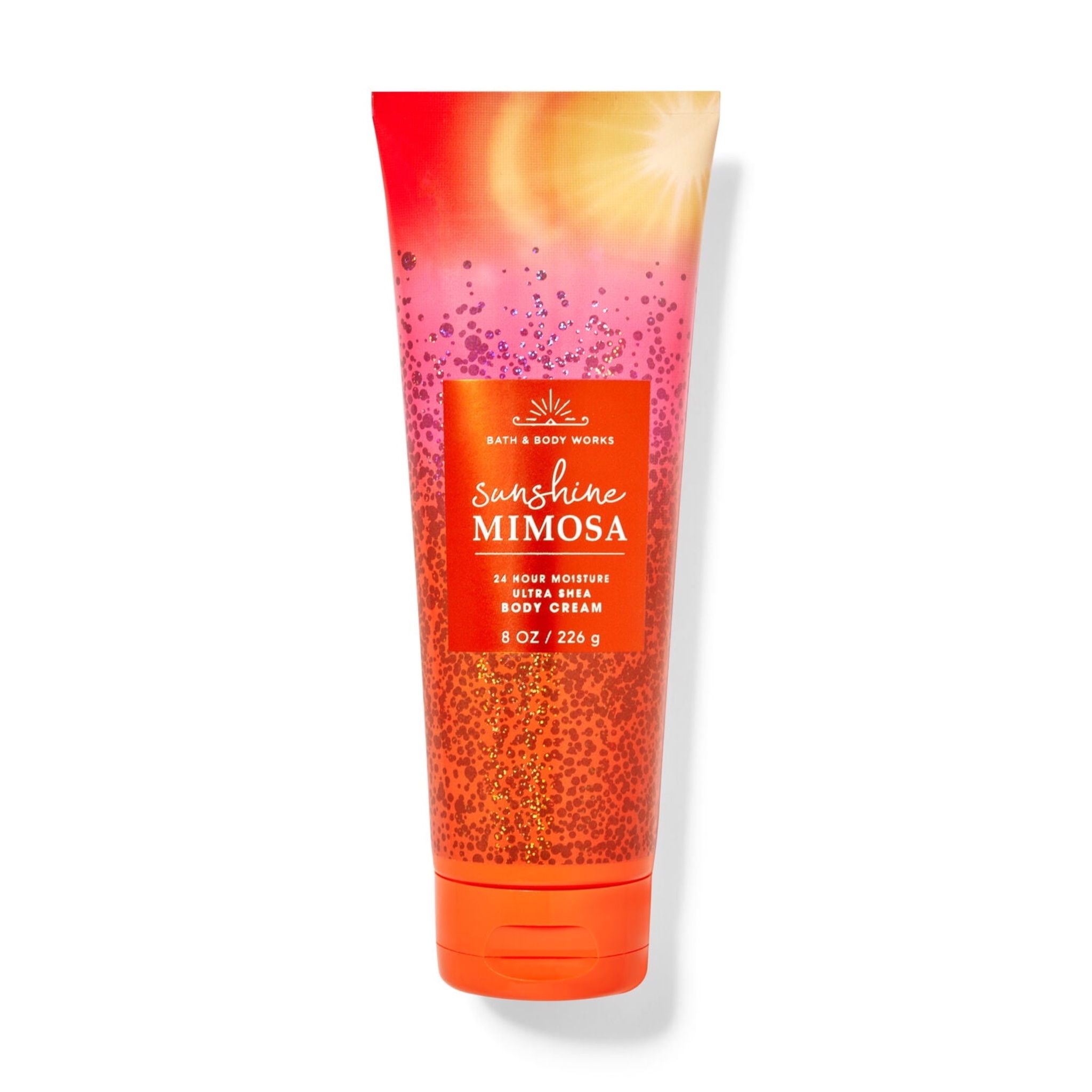 کرم بدن فوق مرطوب‌کننده و معطر بث اند بادی سان‌شاین میموزا حاوی شی باتر Bath & Body Works Sunshine Mimosa Ultra Shea Cream