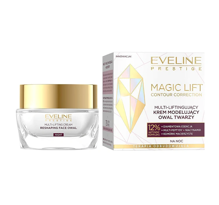 کرم شب جوان کننده اولاین مجیک لیفت بازسازی کننده کانتور صورت EVELINE Magic Lift Contour Correction Night