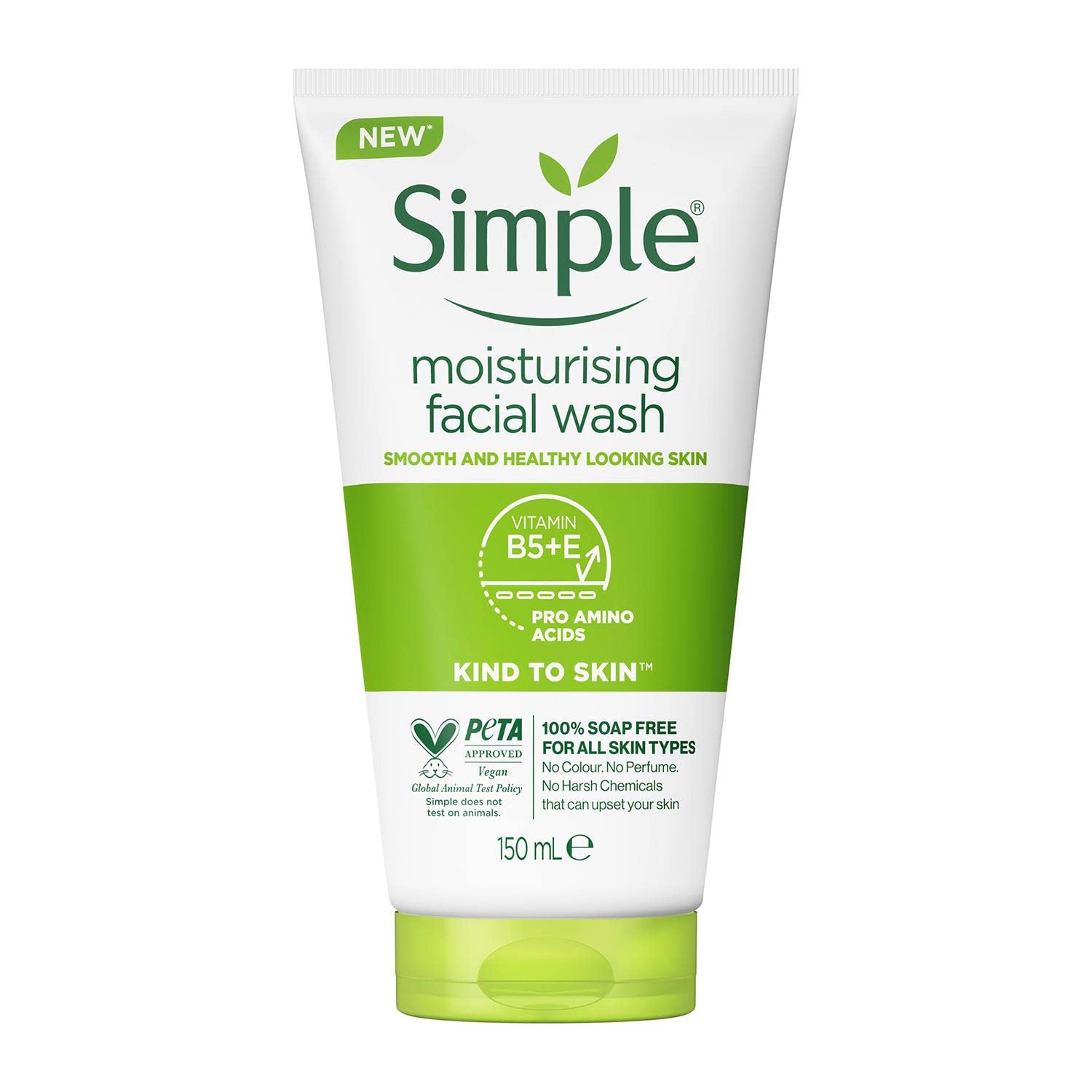 ژل شستشوی صورت مرطوب‌کننده سیمپل   Simple Moisturising Facial Wash