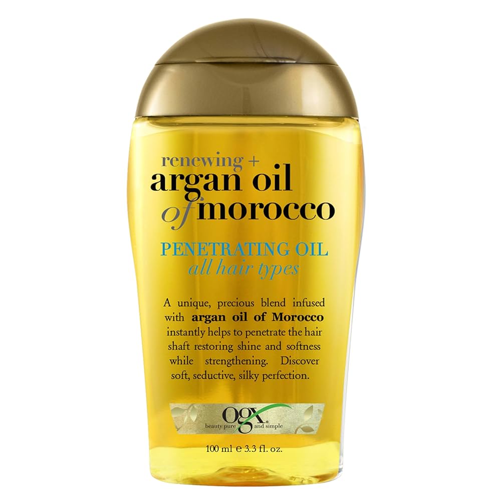 روغن آرگان مراکشی مو او جی اکس مناسب همه انواع مو OGX Argan Oil of Morocco Penetrating Oil