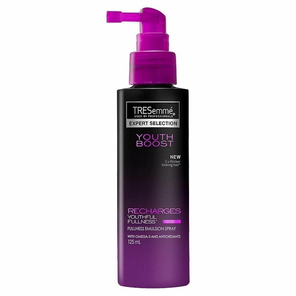 اسپری امولسیون حجم‌دهنده و جوانساز مو ترسمه یوث بوست Tresemmé Youth Boost Fullness Emulsion Spray