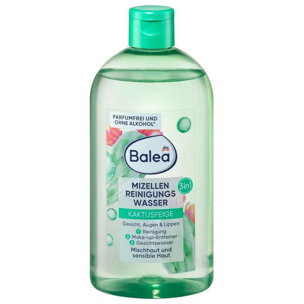 میسلار واتر پوست مختلط و حساس عصاره کاکتوس باله‌آ Balea Prickly Pear Micellar Water