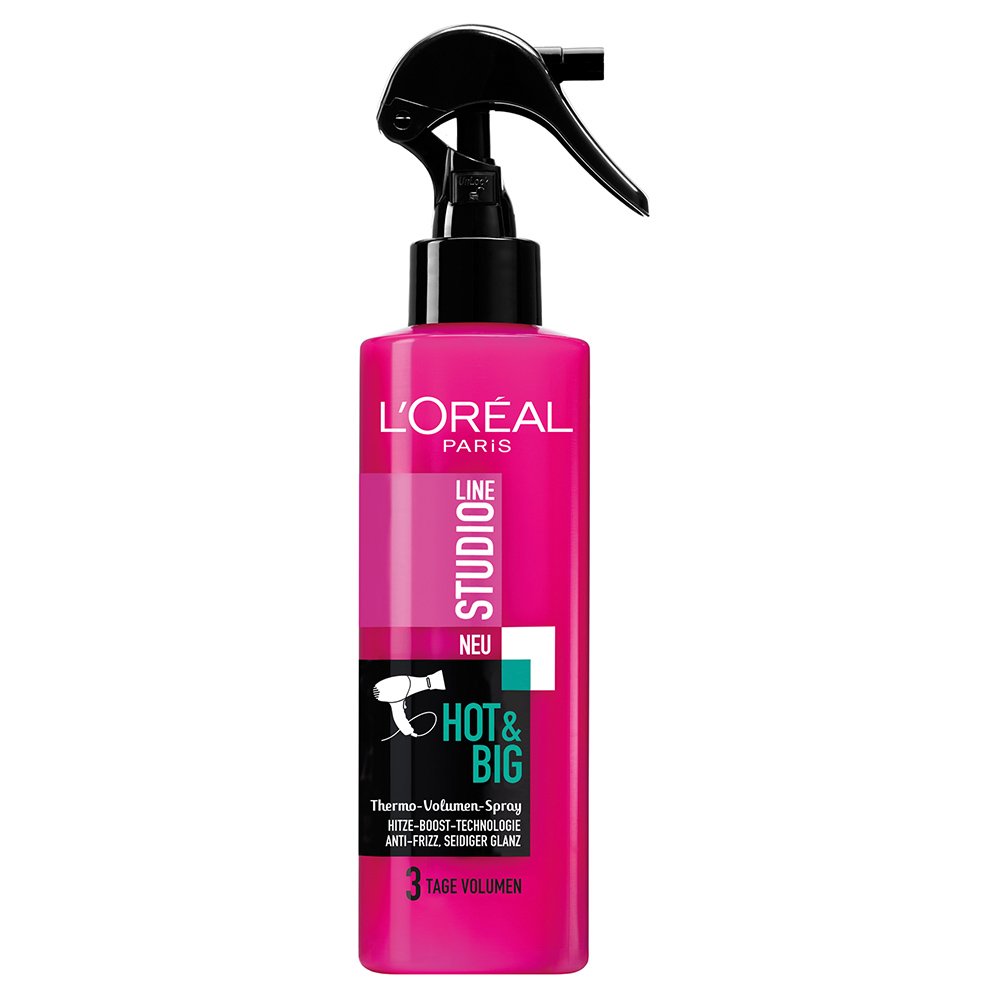 اسپری حجم‌دهنده و محافظ حرارتی مو لورآل‏ L’Oréal Paris Studio Line Volume Boosting Heat Spray