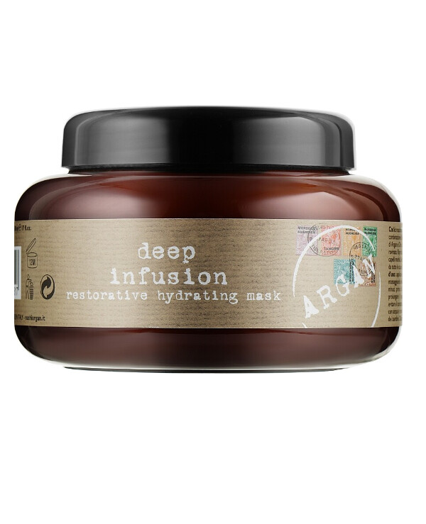 ماسک موی آرگان آبرسانی عمیق و بازسازی کننده نشی NASHI ARGAN DEEP INFUSION Restorative hydrating mask
