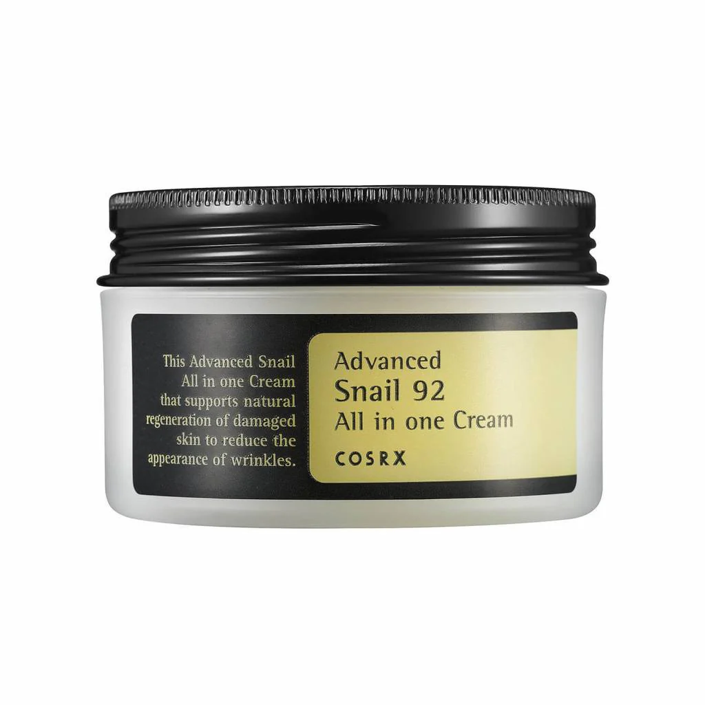 کرم حلزون ترمیم‌کننده پوست کوزارکس COSRX Snail 92 All In One Cream