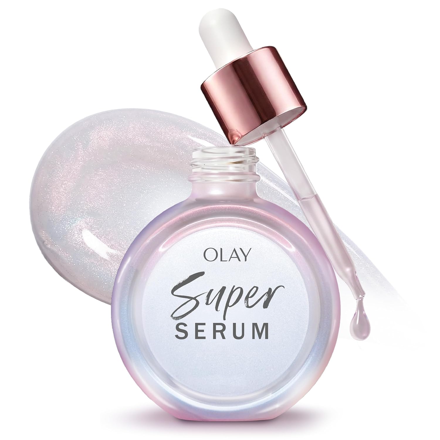 سرم سوپر گلو ۵ کاره صورت اولای Olay Super Serum Glow Serum for Face 5-in-1 Benefits