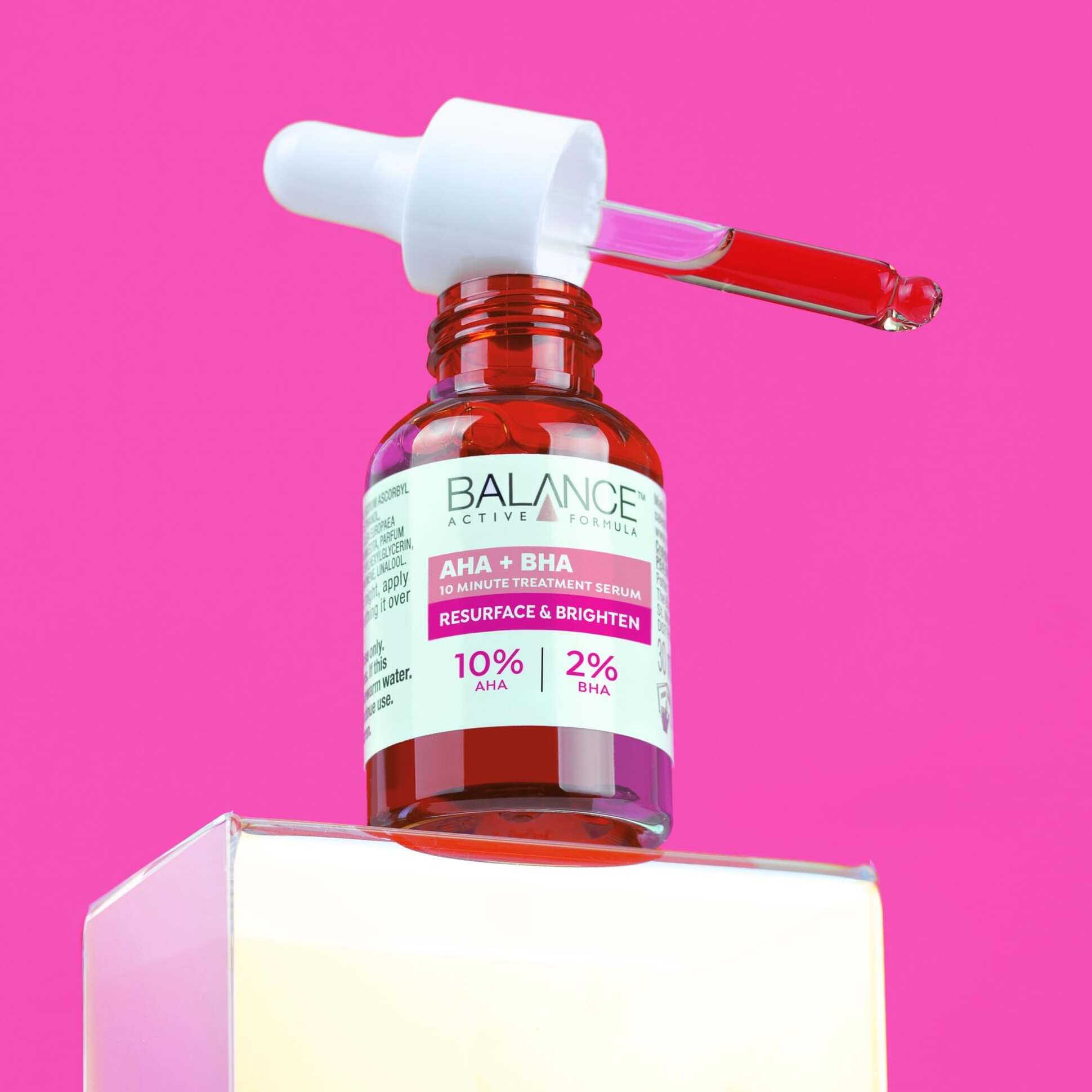 سرم پیلینگ و لایه‌بردار بالانس Balance AHA 10% + BHA 2% Serum